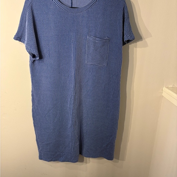 Blue Striped Men's Shirt - Picture 1 of 10